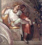 Michelangelo Buonarroti Eleazar oil